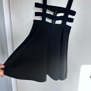 Black Strappy Dress
